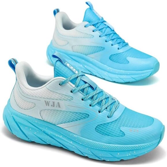 WJA Men's Walking Fashion Athletic Sneakers Comfort Working Gym Mesh Shoes. - Picture 5 of 7